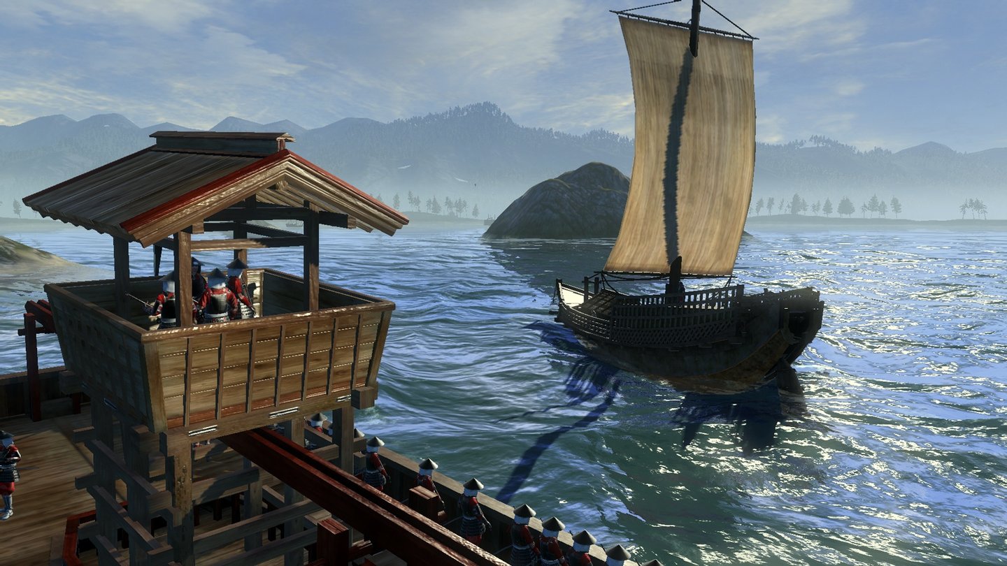Shogun 2 Total WarScreenshot von den See-Einheiten