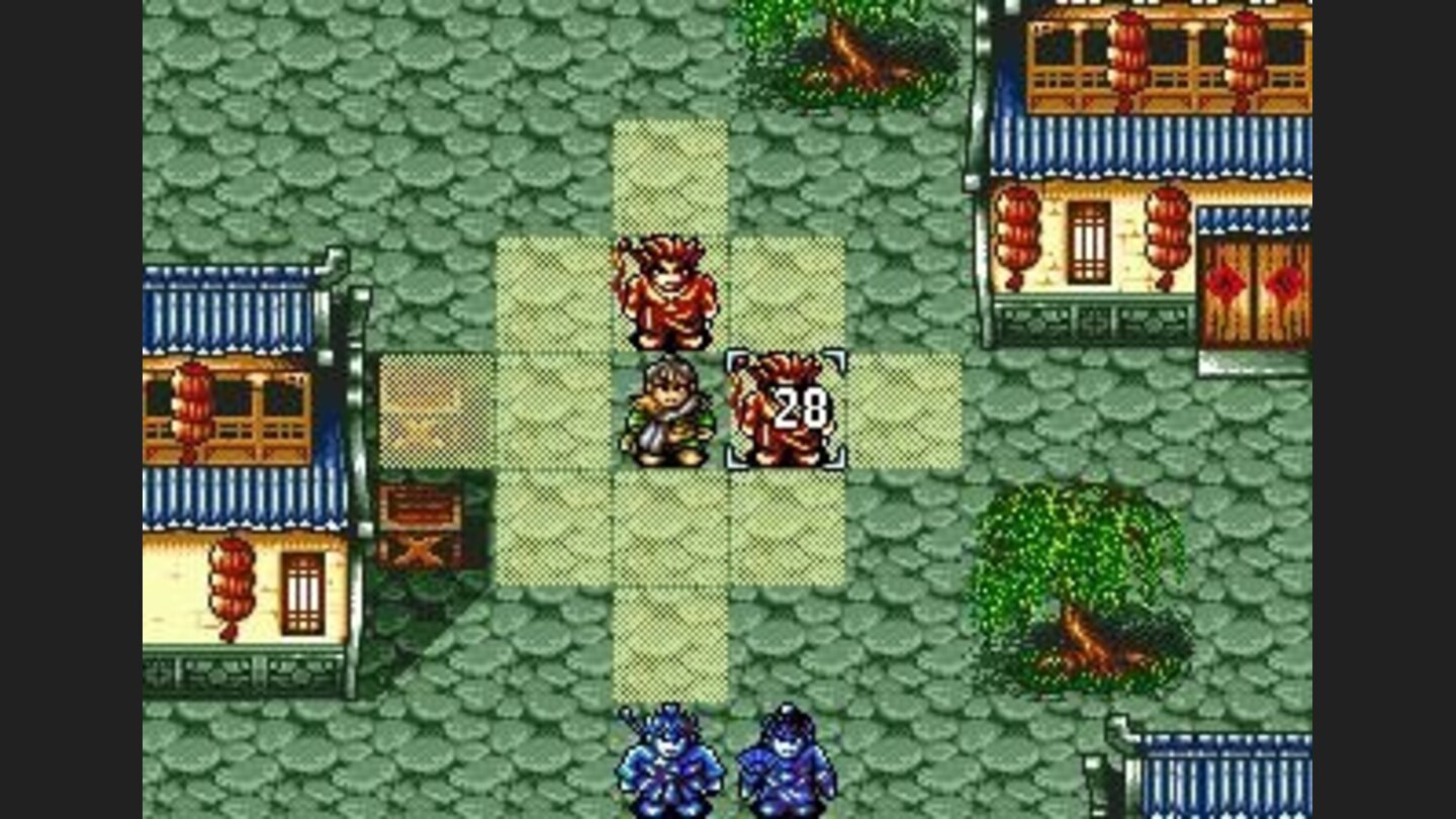 Attack range and information about enemys HP
