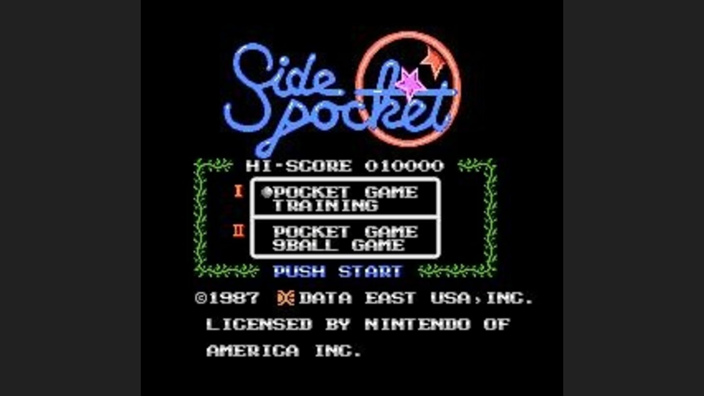 Title screen (US version)