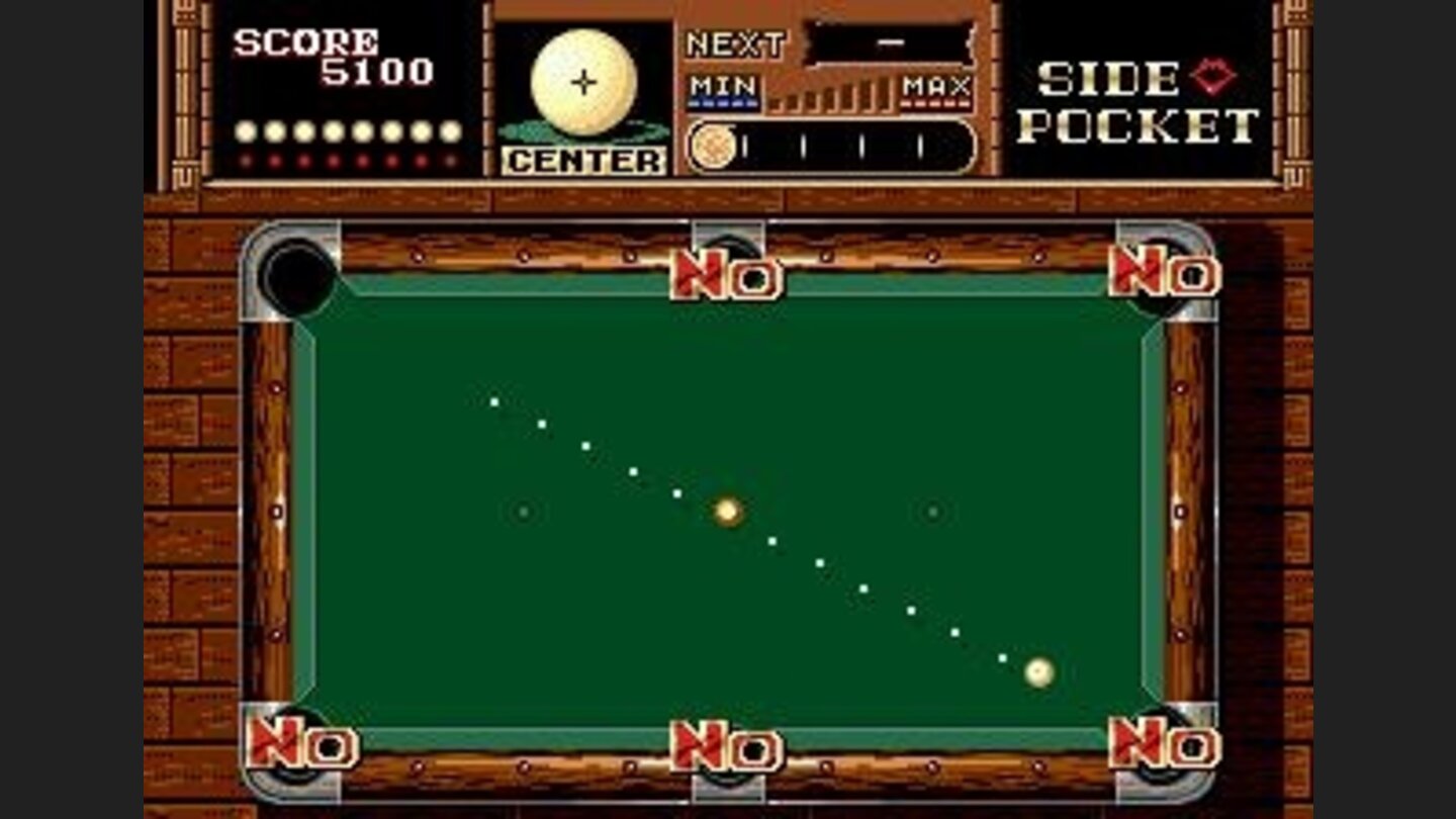 Playing in 1-Player mode, you can recover some extra balls completing a Trick Game successfully.