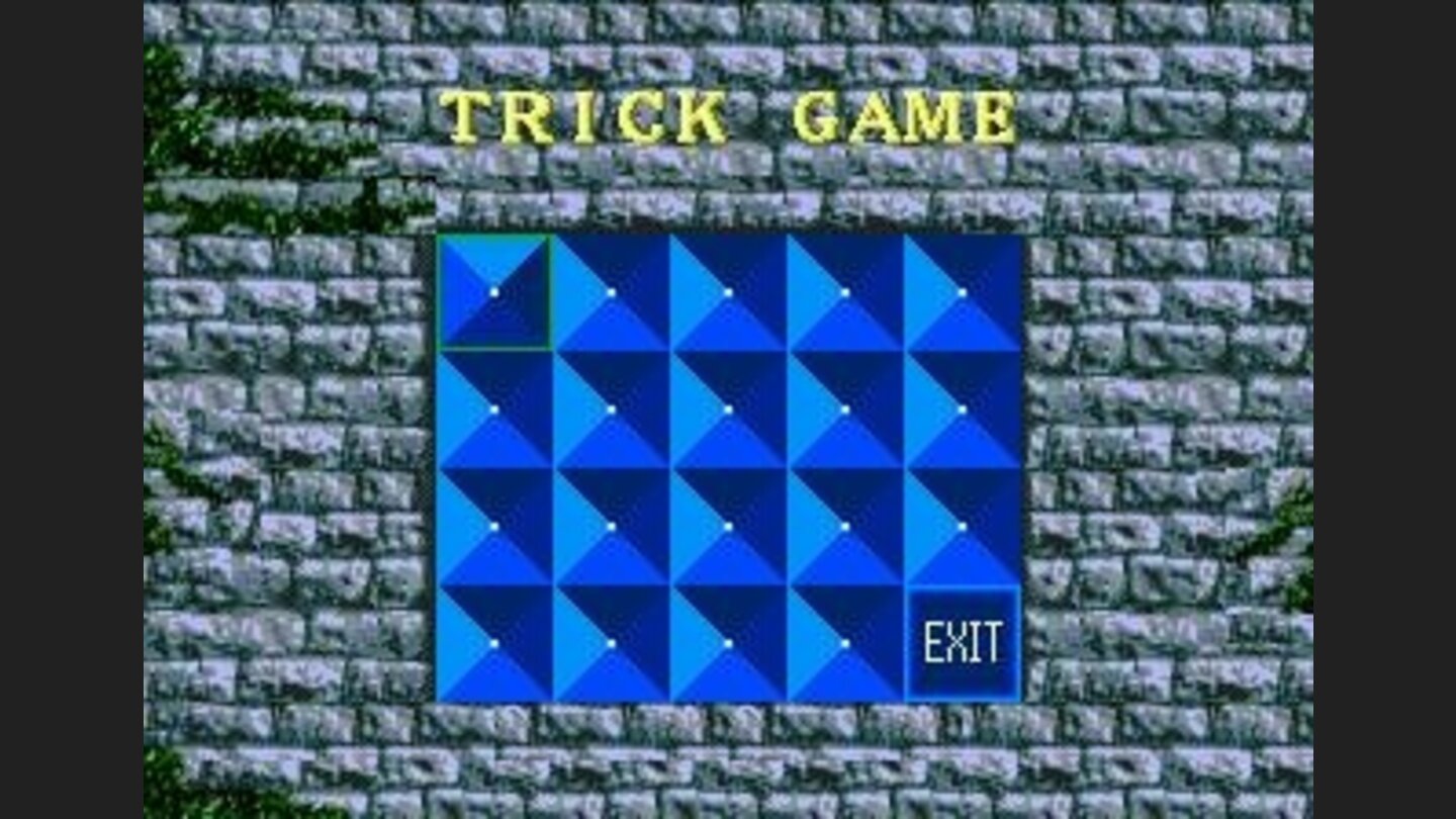 The Trick Game option works like a training mode: its great to test your target and accuracy.