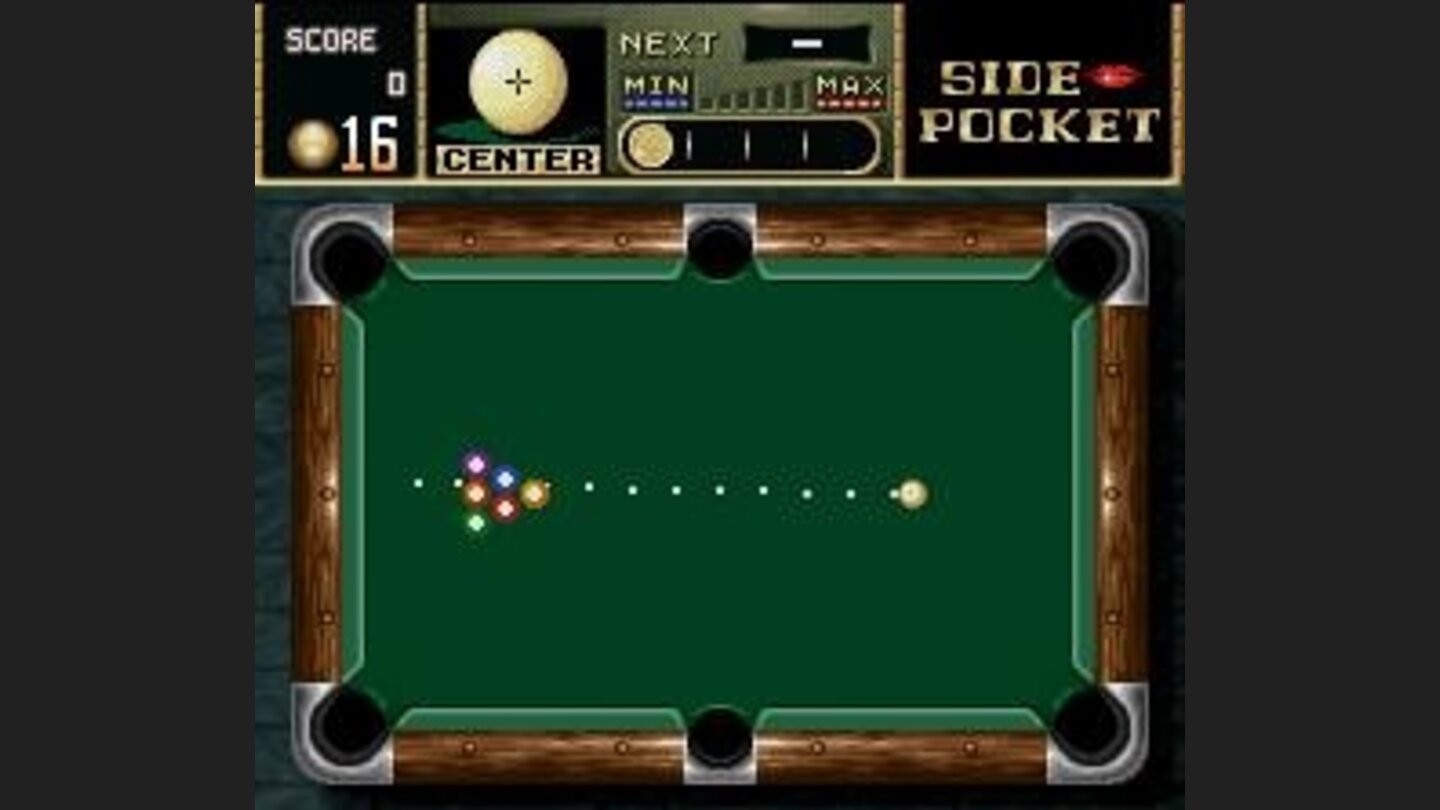 The game begins: try strike many possible balls with one move!
