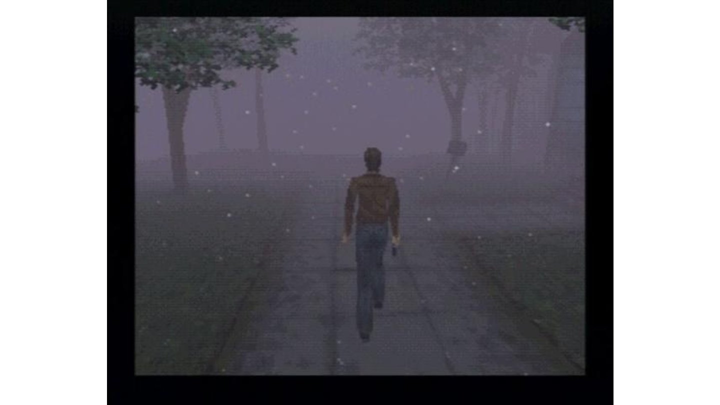 Exploring the Old Silent Hill, during the 'normal' reality time.