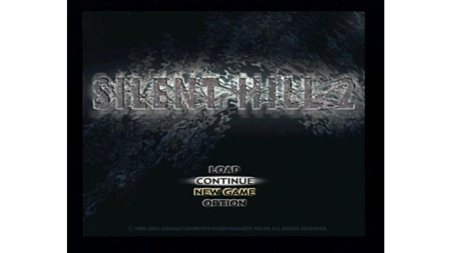Main Menu (after game was finished once)
