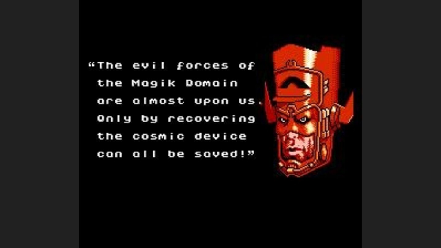 Silver Surfer is given his mission by Galactus.