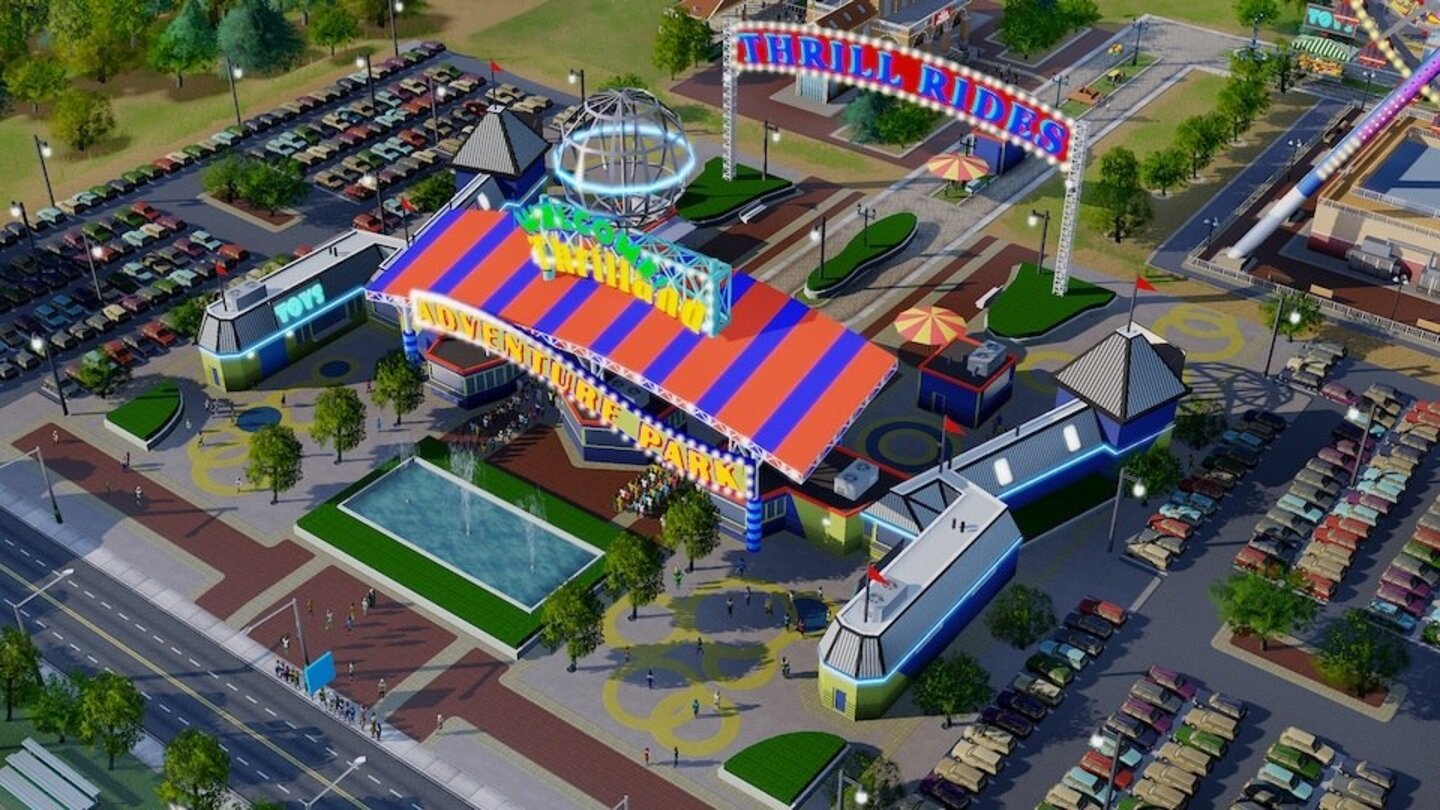 SimCity - Freizeitpark-DLC