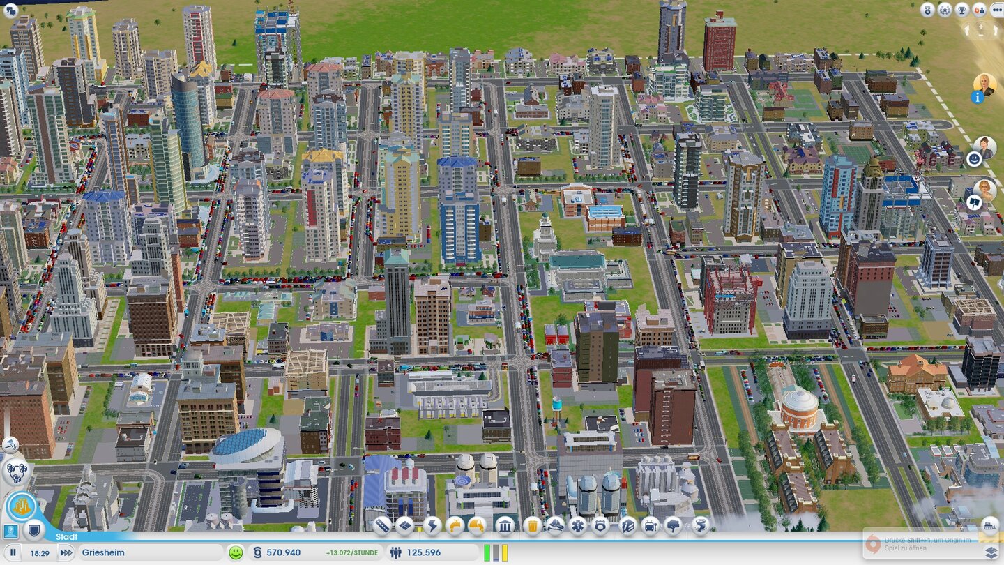 SimCity - Licht Minimum