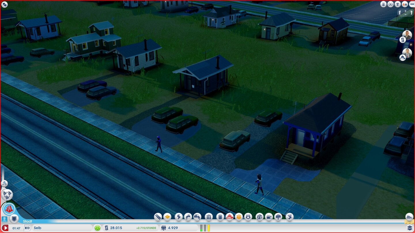 SimCity - Schatten Hoch