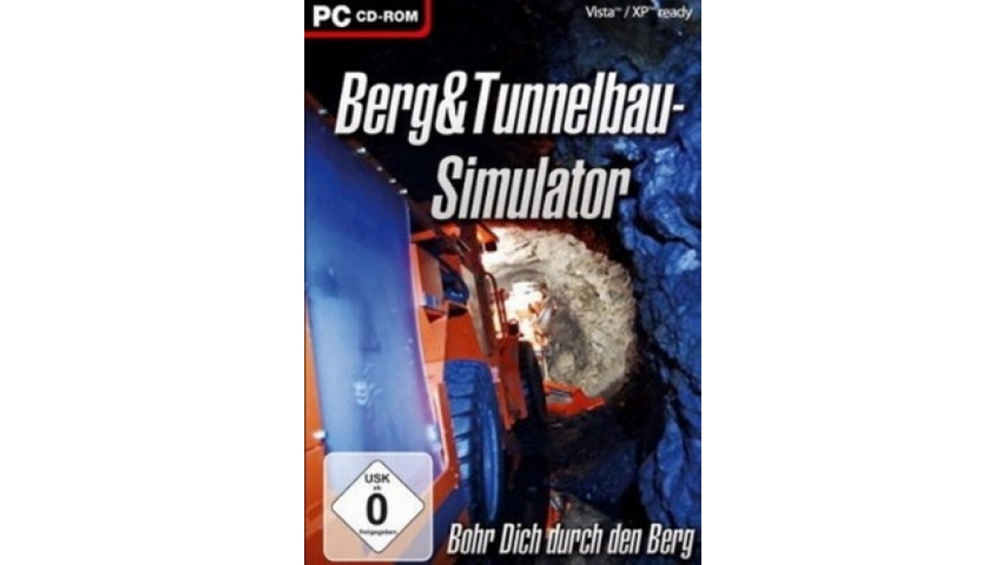 Berg &Tunnelbau Simulator - EinWitz: Der Hersteller wirbt auch hier mit »Unvorhergesehenen Hindernissen«.