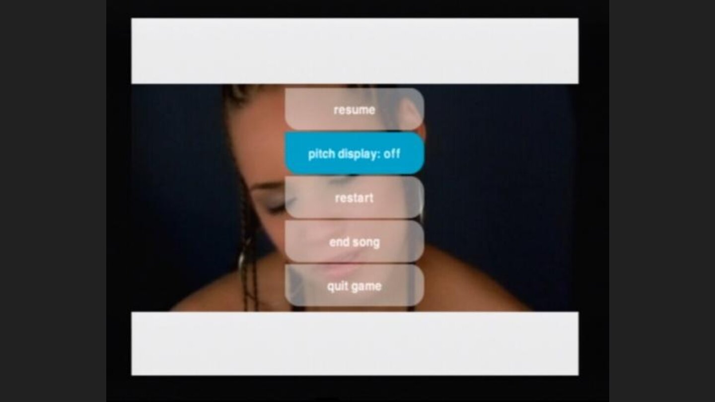 You can turn on pitch display in freestyle mode to help you learn a song better