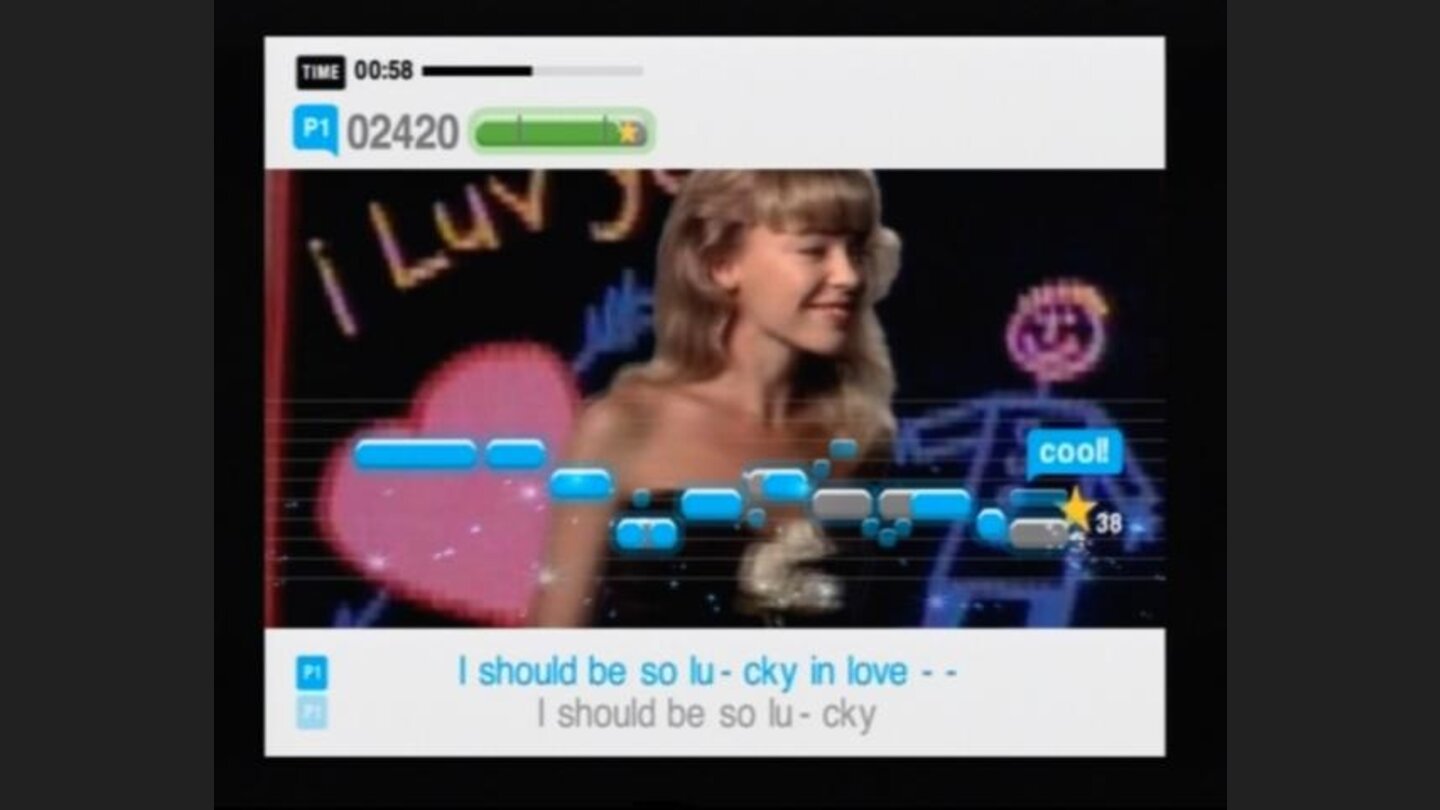 I should be so lucky to be able to sing along Kylie so good