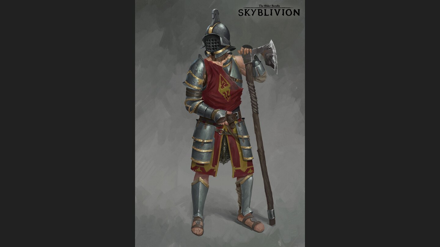 Skyblivion Rüstungssets: Konzeptzeichnungen