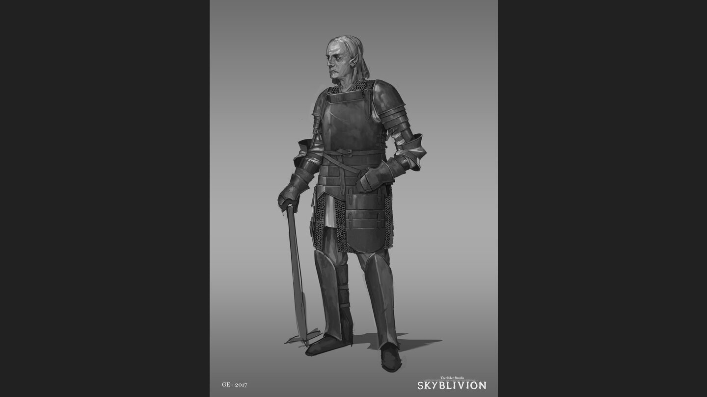 Skyblivion Rüstungssets: Konzeptzeichnungen