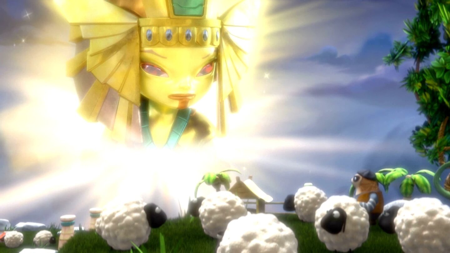 Skylanders Trap TeamKaos war zu Beginn seines Plans noch nicht ganz klar, wen er da aus dem Wolkenknacker-Knast befreit. Die Superschurken hat er wohl unterschätzt.