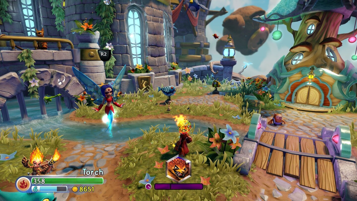 Skylanders Trap TeamDie Akademie ist unsere Heimat. Hier verbessern wir unseren Charakter, pflegen Freundschaften und reisen in die Levels.