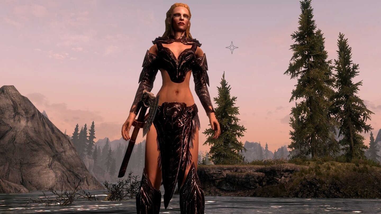 Skyrim Mod – Daedric female armor replacer