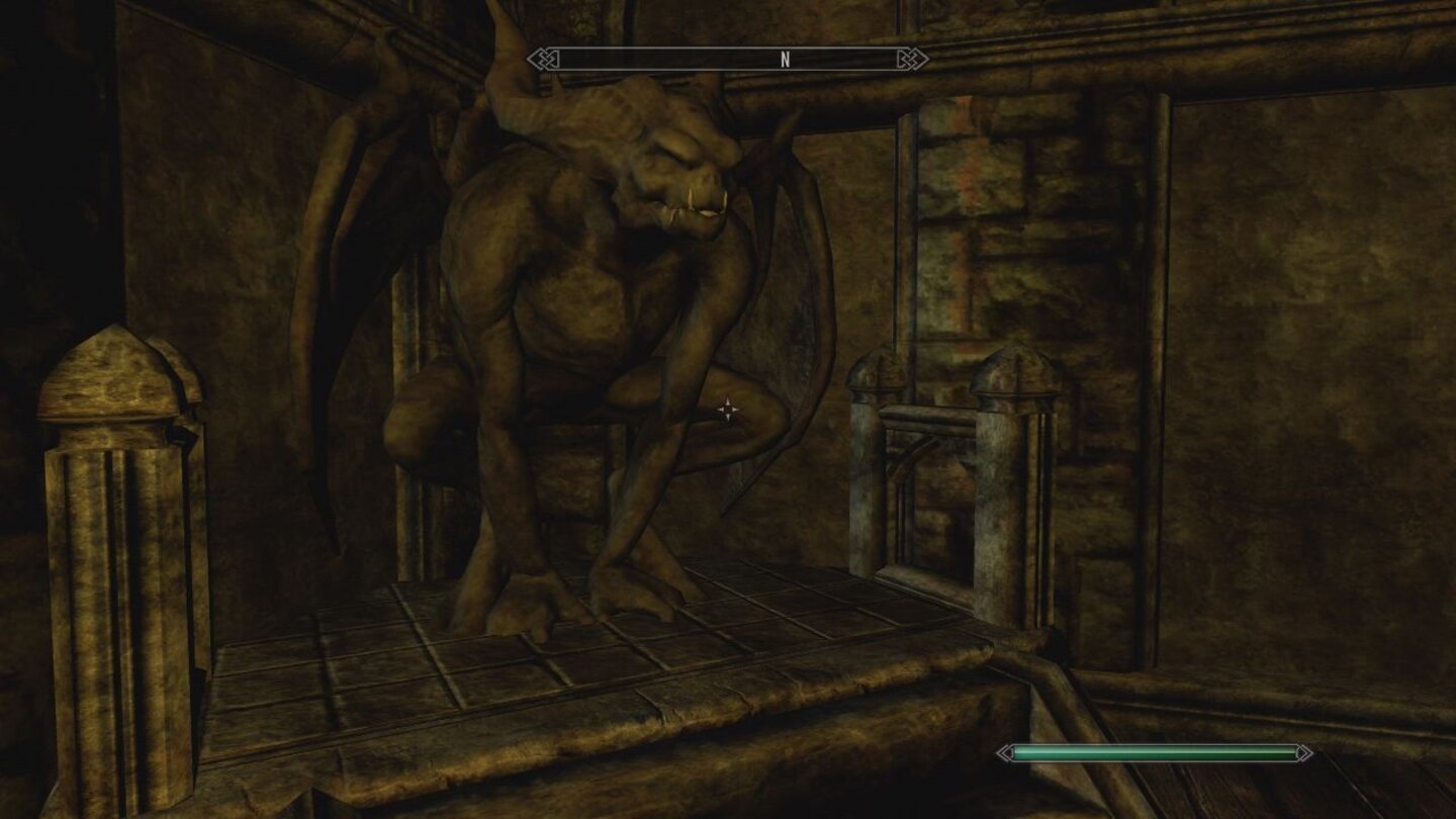 Dawnguard Beeindruckend: Dieser imposante Gargoyle bewacht ihren Schlaf!