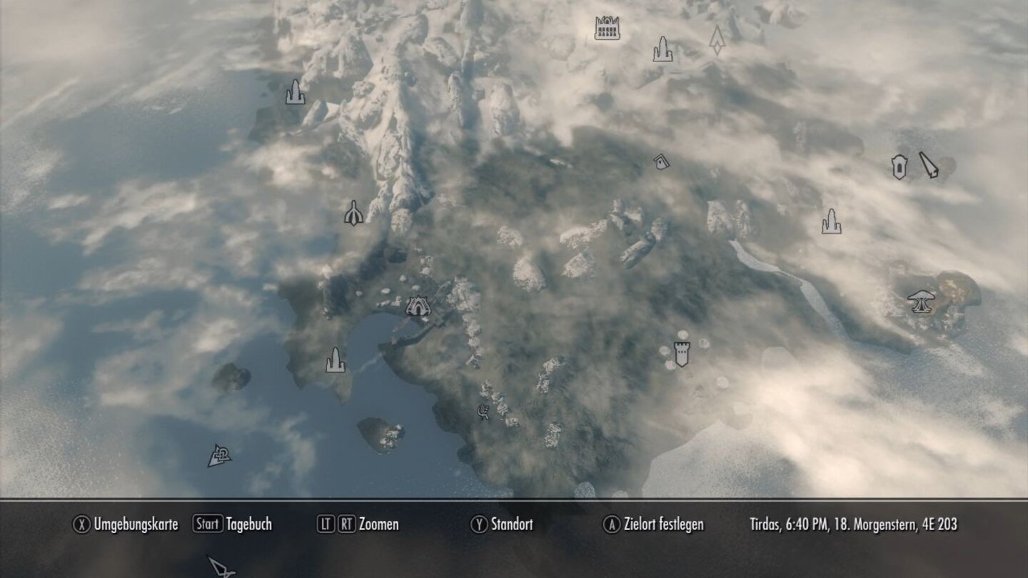 Skyrim: DragonbornDie Insel Solstheim ist in etwa so groß, wie eines der Fürstentümer aus Himmelsrand.