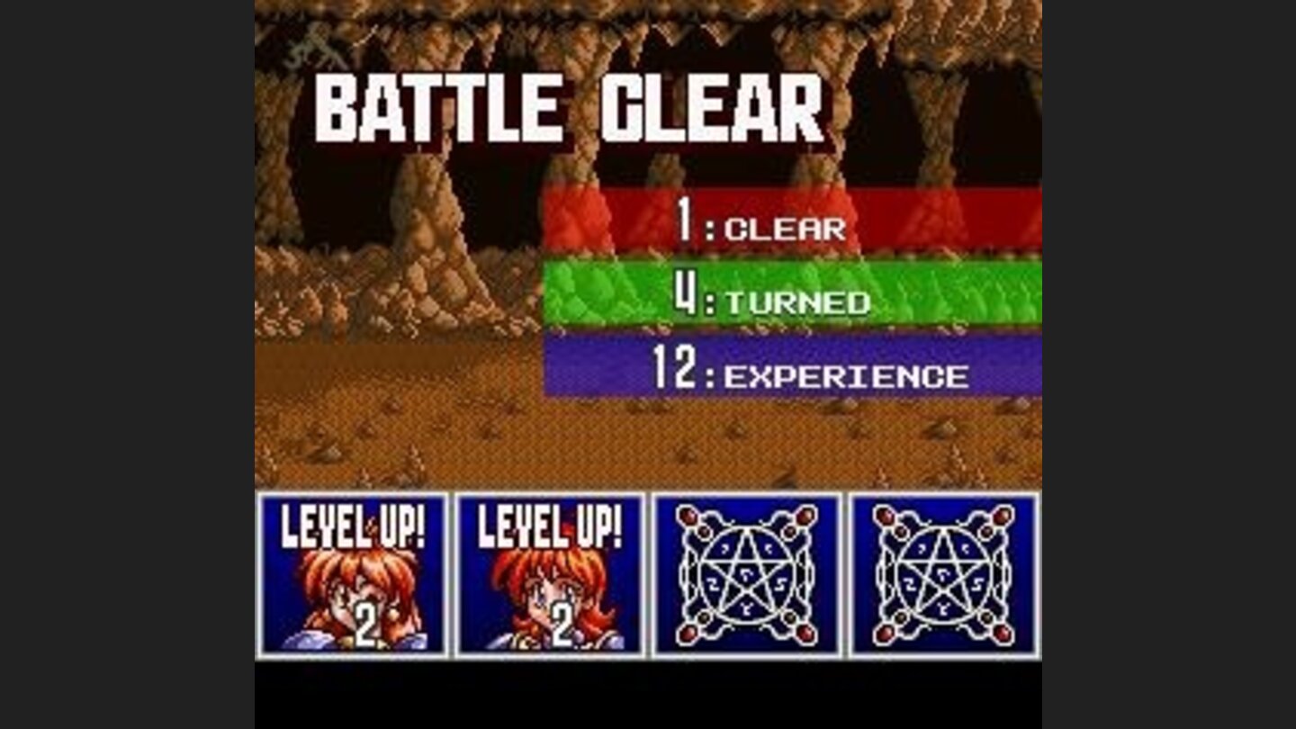 Nice after-battle screen