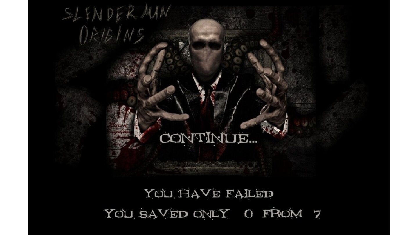 Slender Man: Origins...hat das Spiel verloren.