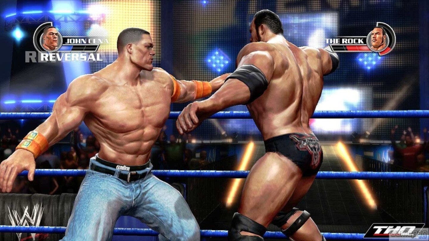 Smackdown vs. Raw 2011Diesmal neu bei der alljährlichen Neuauflage von THQs Wrestling-Spektakel: eine brandneue Physikengine und zahlreiche Gegenstände die euer Wrestler im Ring einsetzen darf. (Nur für Xbox 360, PS3, PS2, PSP und Wii)