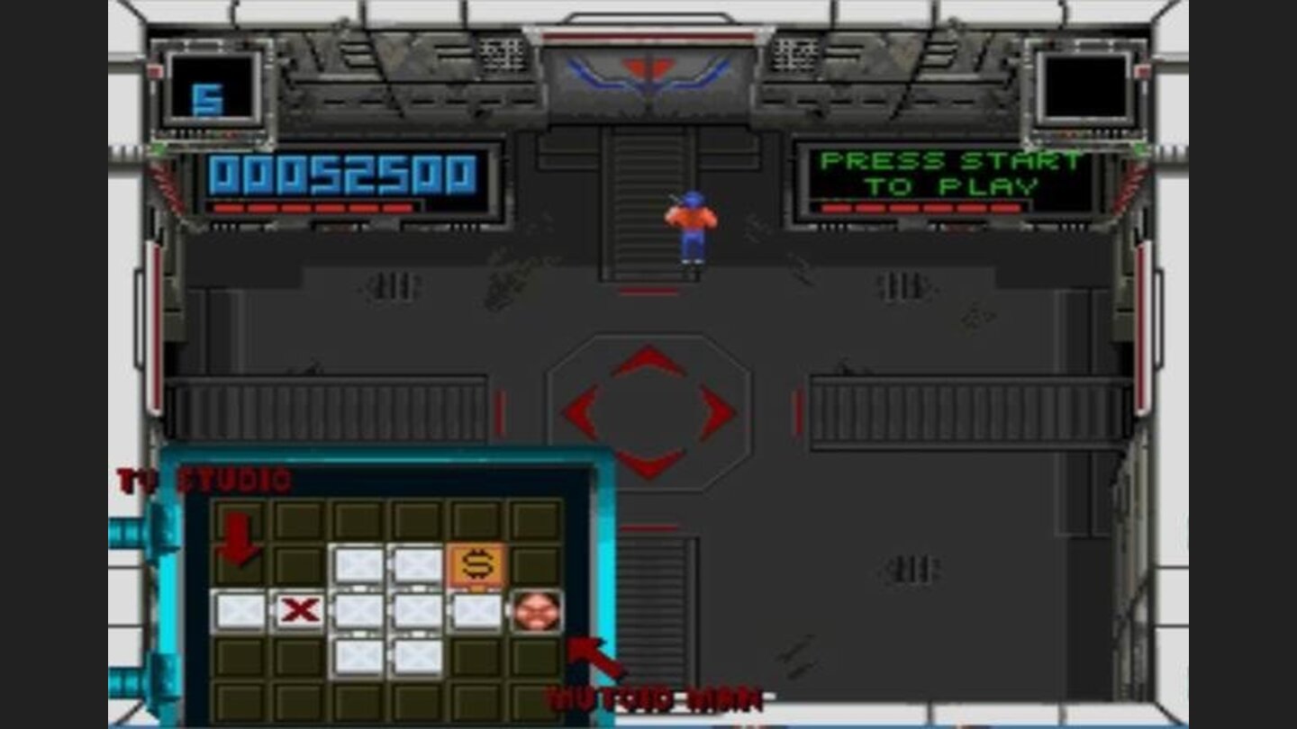 Cleared room with Minimap