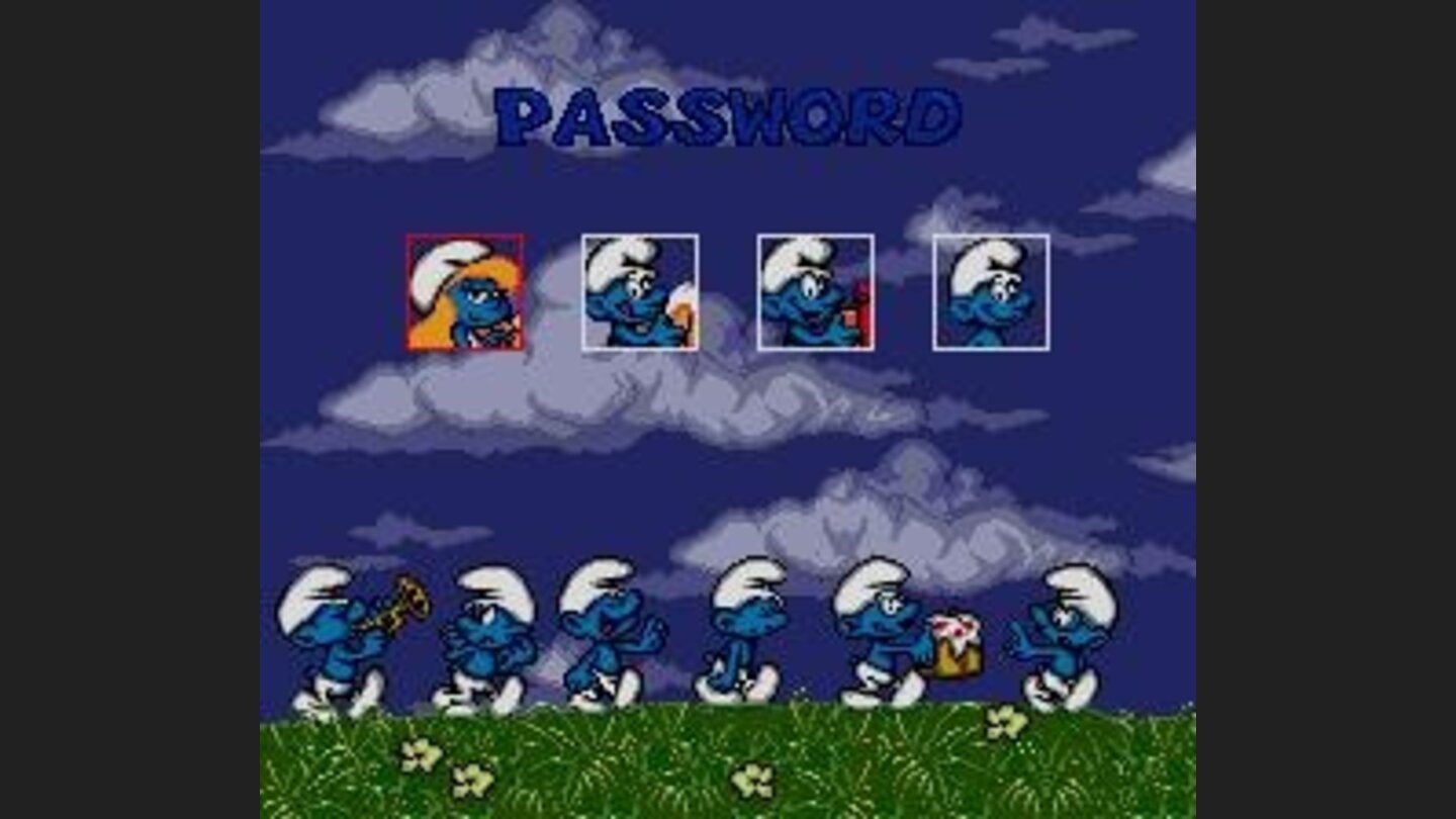 Nice password menu