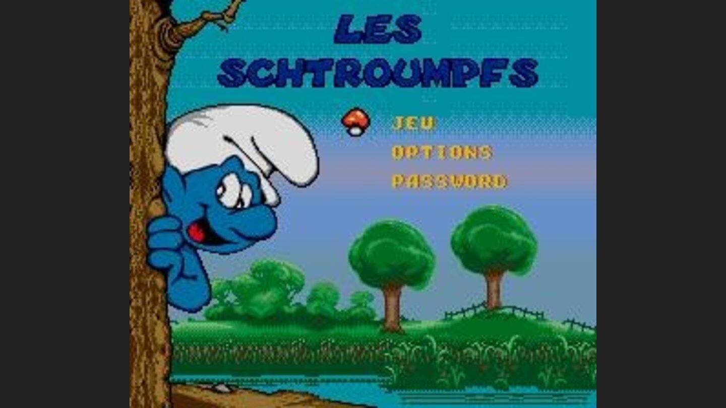Title screen - French