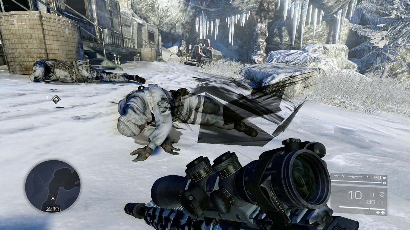 Sniper: Ghost Warrior 2 – Siberian Strike DLCIn Sibirien ist es so kalt, dass das Blut unserer Gegner in der Luft gefriert.