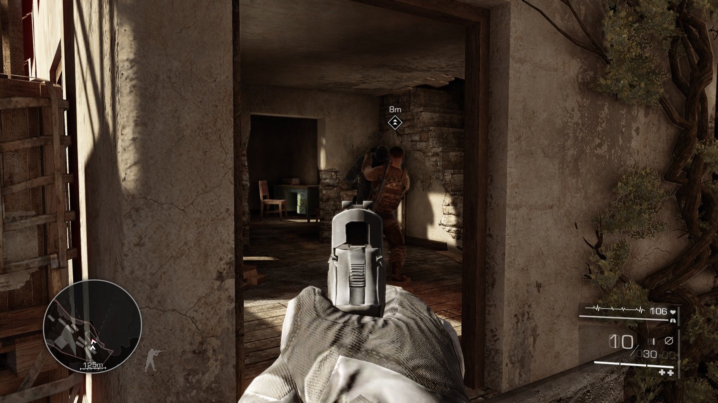 Sniper: Ghost Warrior 2Zum Teil greift unser Spotter auch aktiv in den Kampf ein.