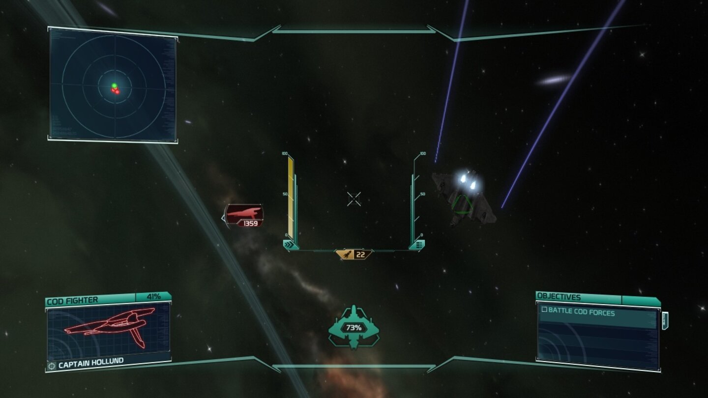 SOL: ExodusWürden wir unsere Flügelmänner nicht gelegentlich zufällig mal sehen, würde kaum auffallen, dass sie da sind.