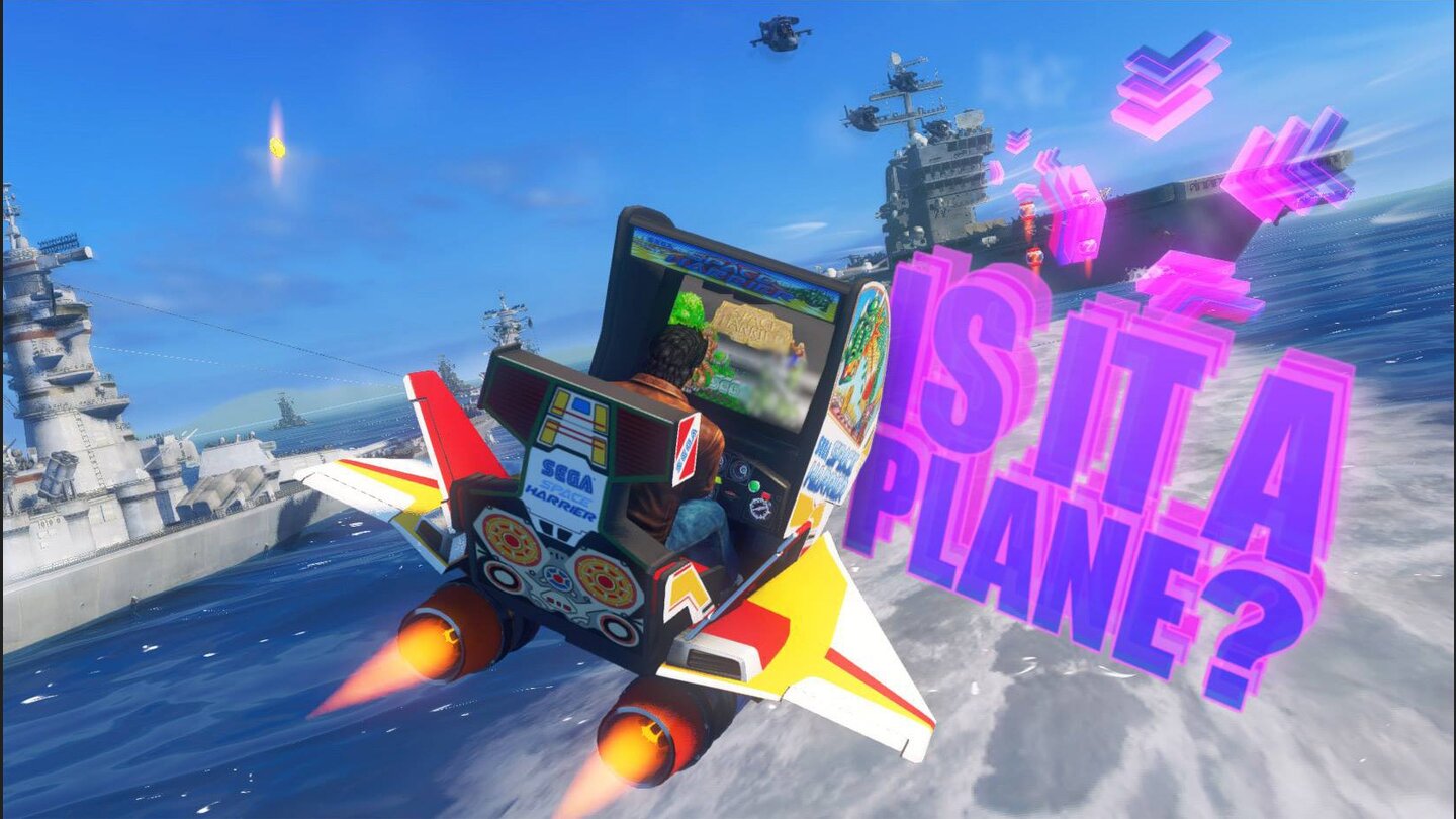 Sonic + All-Stars Racing TransformedScreenshot mit Ryo Hazuki