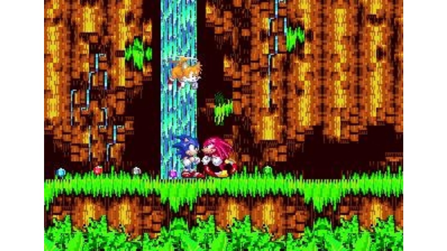 Knuckles Takes the Emeralds