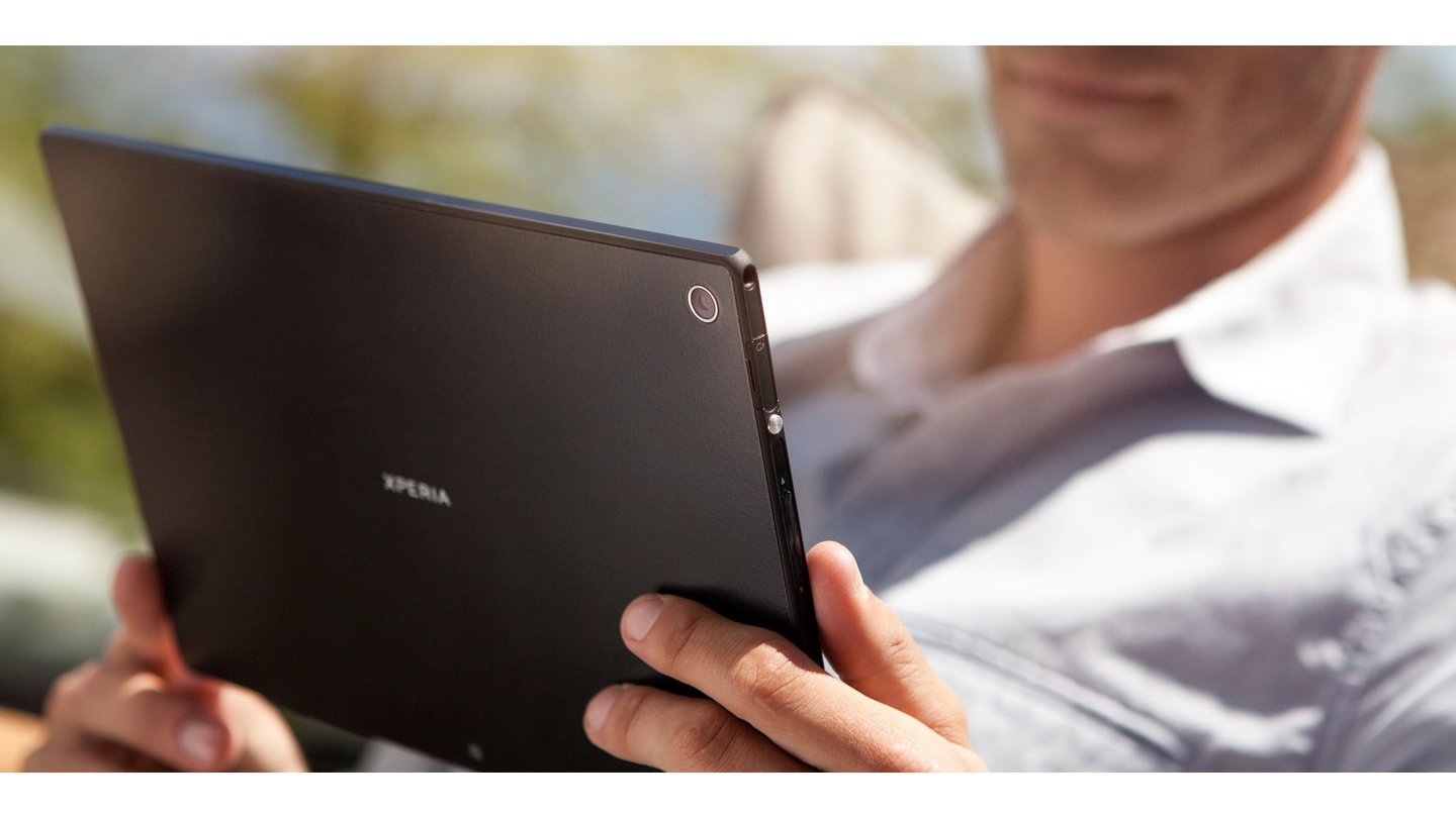 Sony Xperia Tablet Z - liegt gut in der Hand