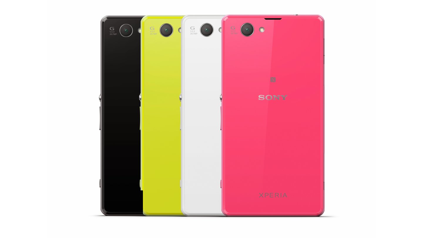 Sony Xperia Z1 Compact - Farben hinten