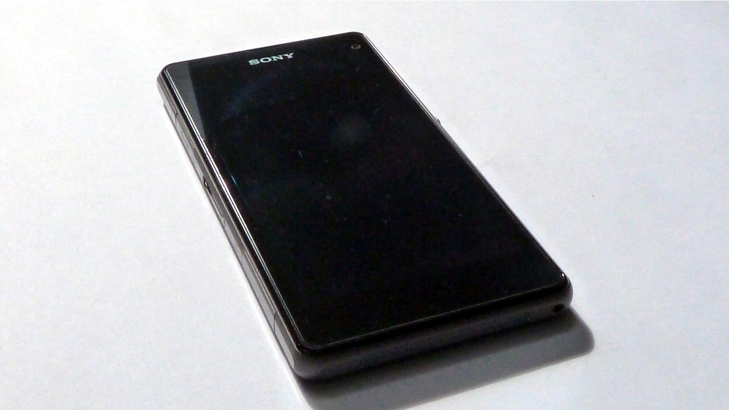 Sony Xperia Z1 Compact - Front schwarz
