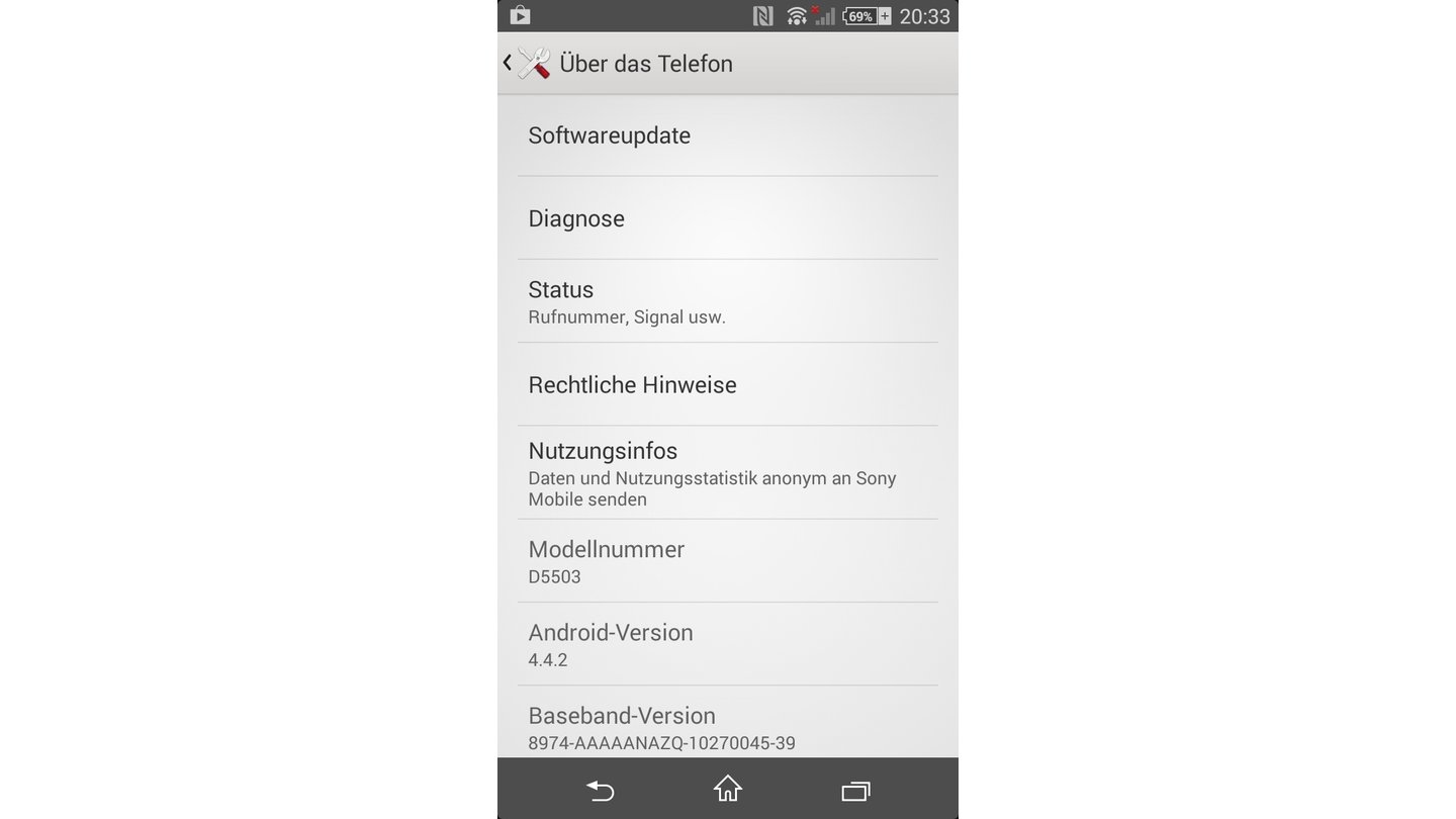 Sony Xperia Z1 Compact - Update Android 4.4.2