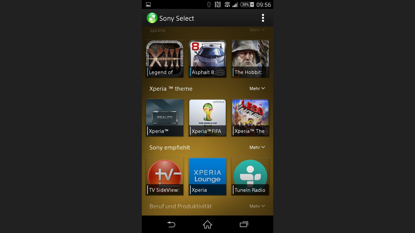Sony Xperia Z2 - Screenshots