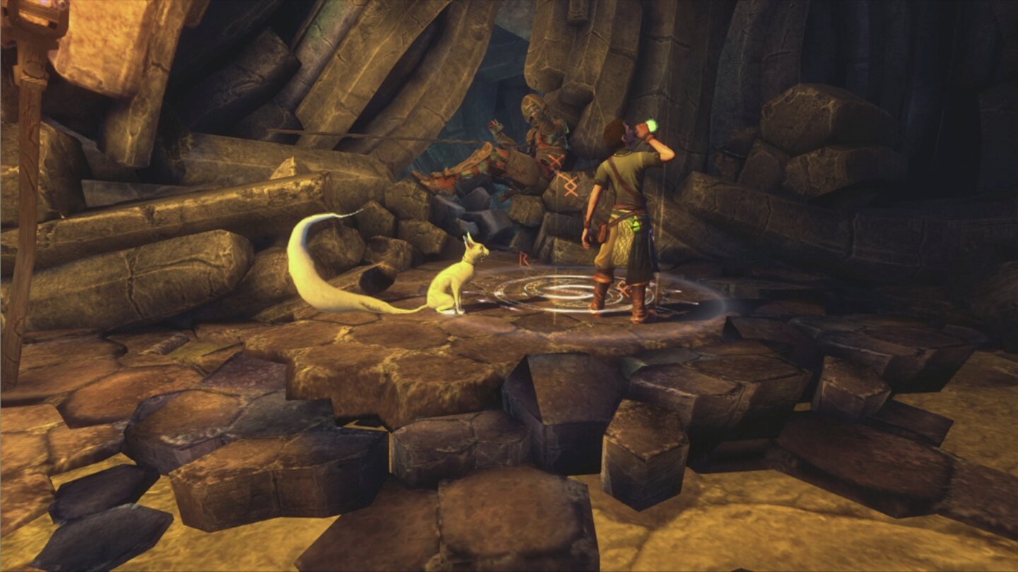 SorceryDie Tränke mischt Finn dank der Alchemiefunktion selbst zusammen.