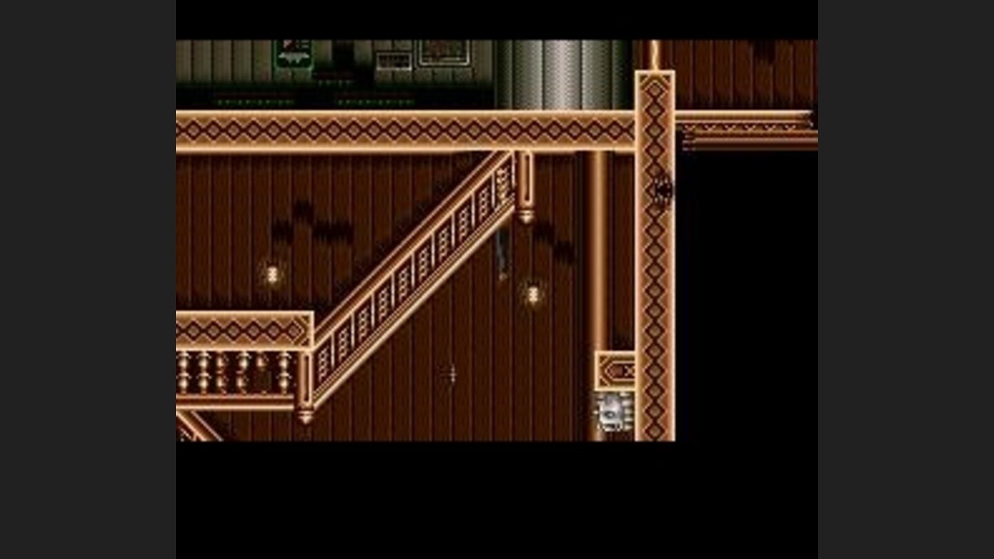 Acrobatic deeds of derring-do -- just to navigate the wreckage + get around, were forced to dangle from upside-down staircases.