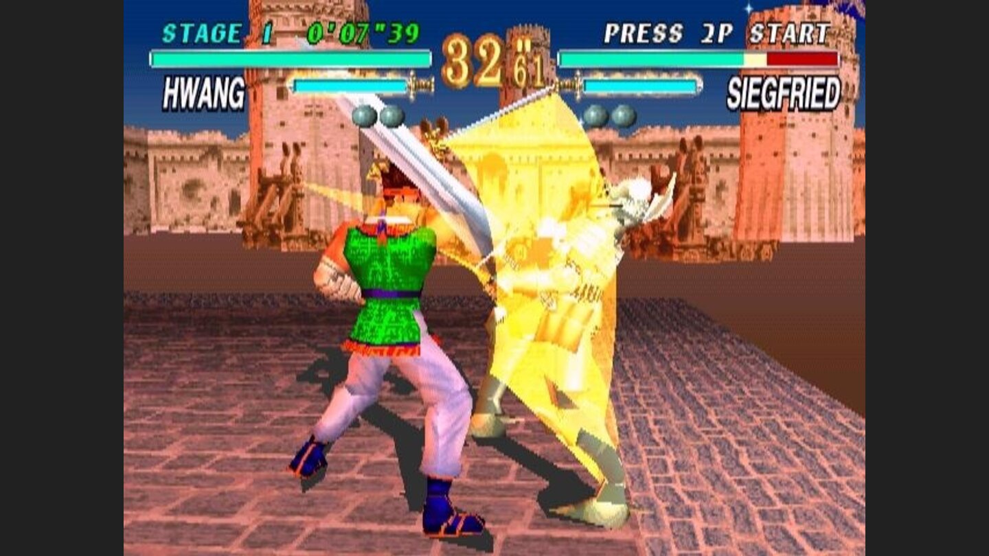 Who needs lightsaber? Special attacks, like Hwangs here, are often pretty, and many are fairly easy to learn.