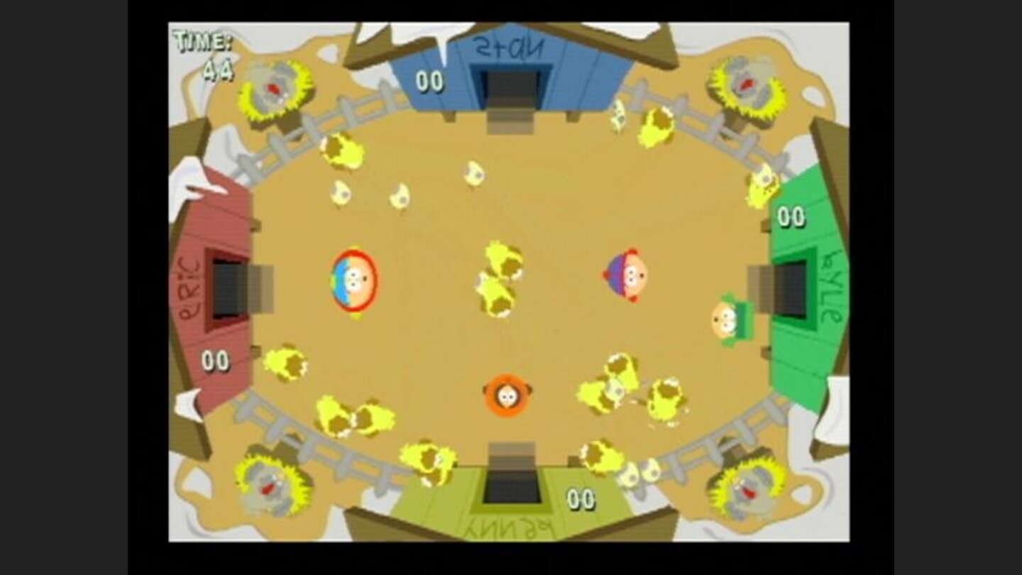 Collect as many chickens as you can in this mini game