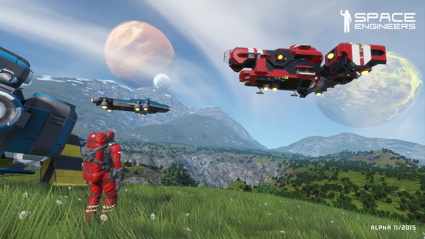 Space Engineers - Screenshots zum Planeten-Update