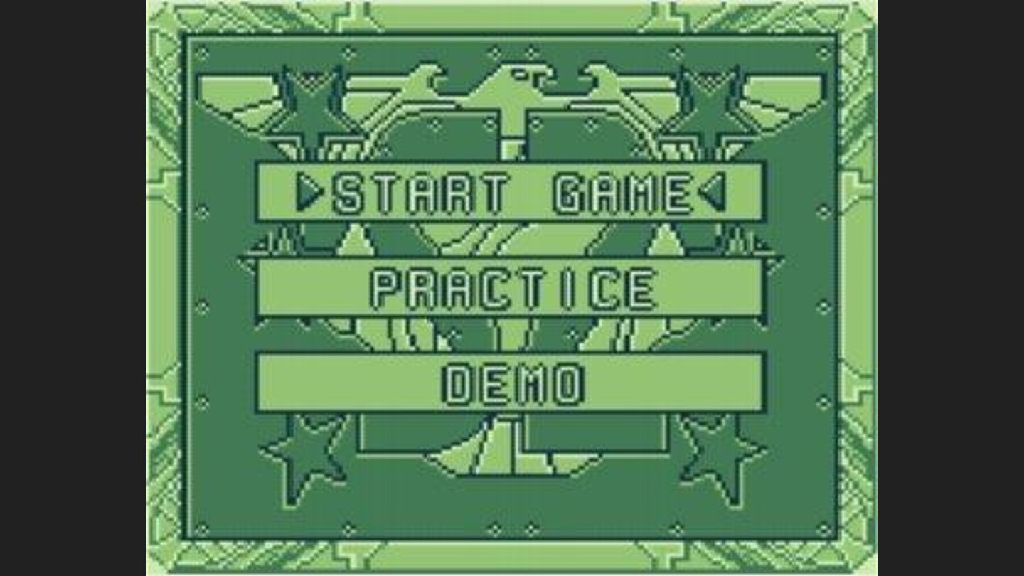 Main menu