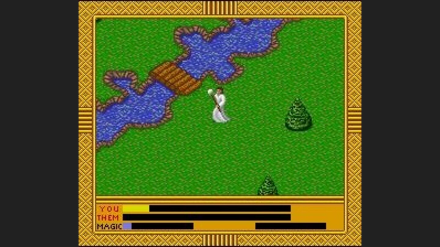 A bridge on the first worlds map