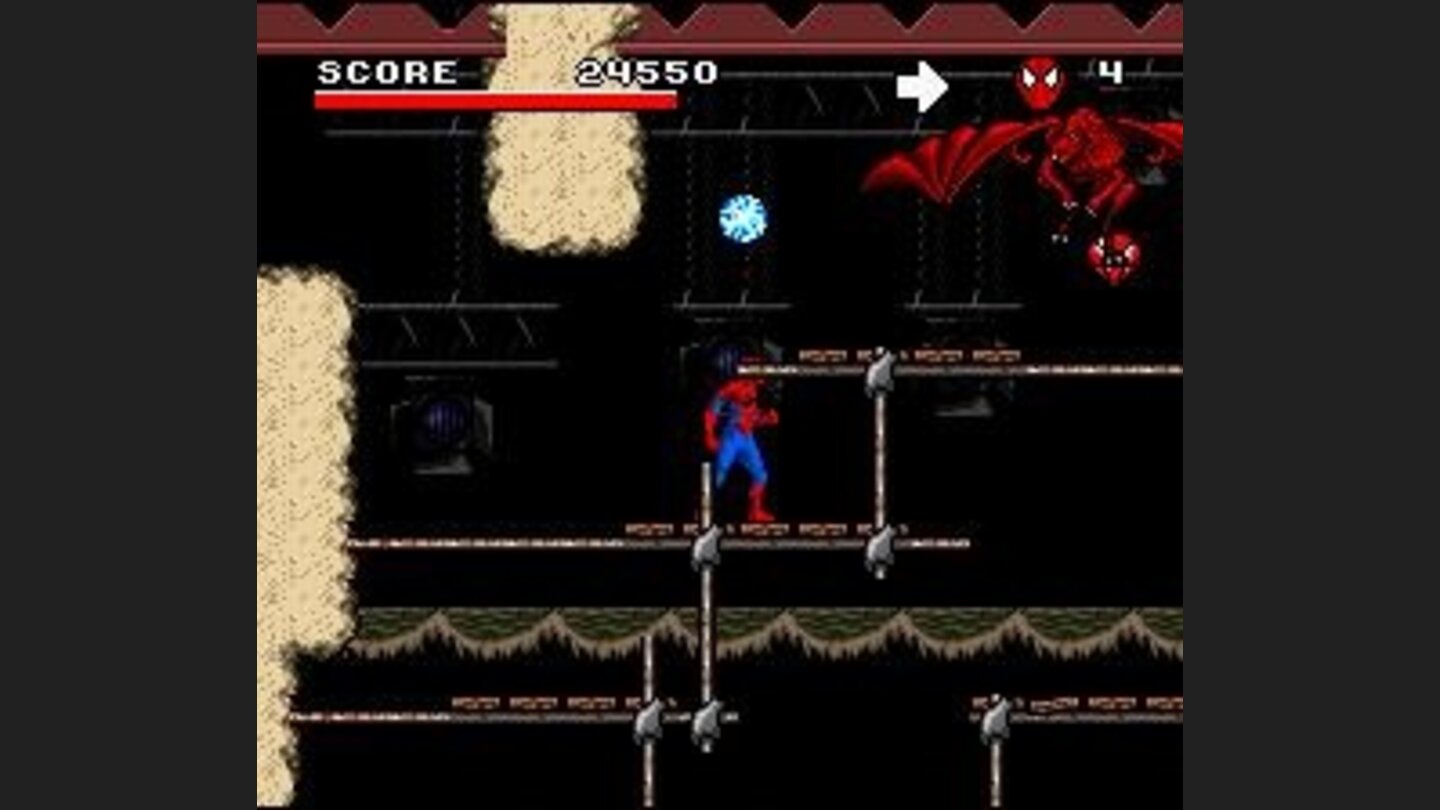 The boss of Spidermans second level.