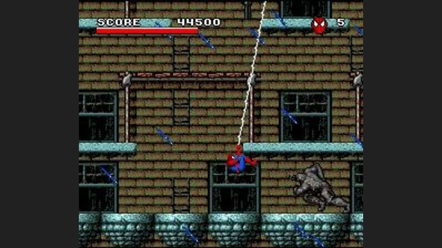 Yet another boss-fight for Spidey. After defeating Carnage, you have to take care of Rhino.