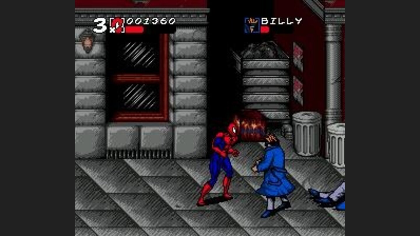 A fight in a dark alley