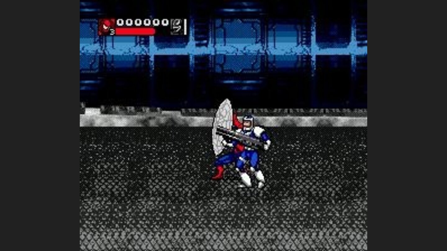 Spiderman is defending