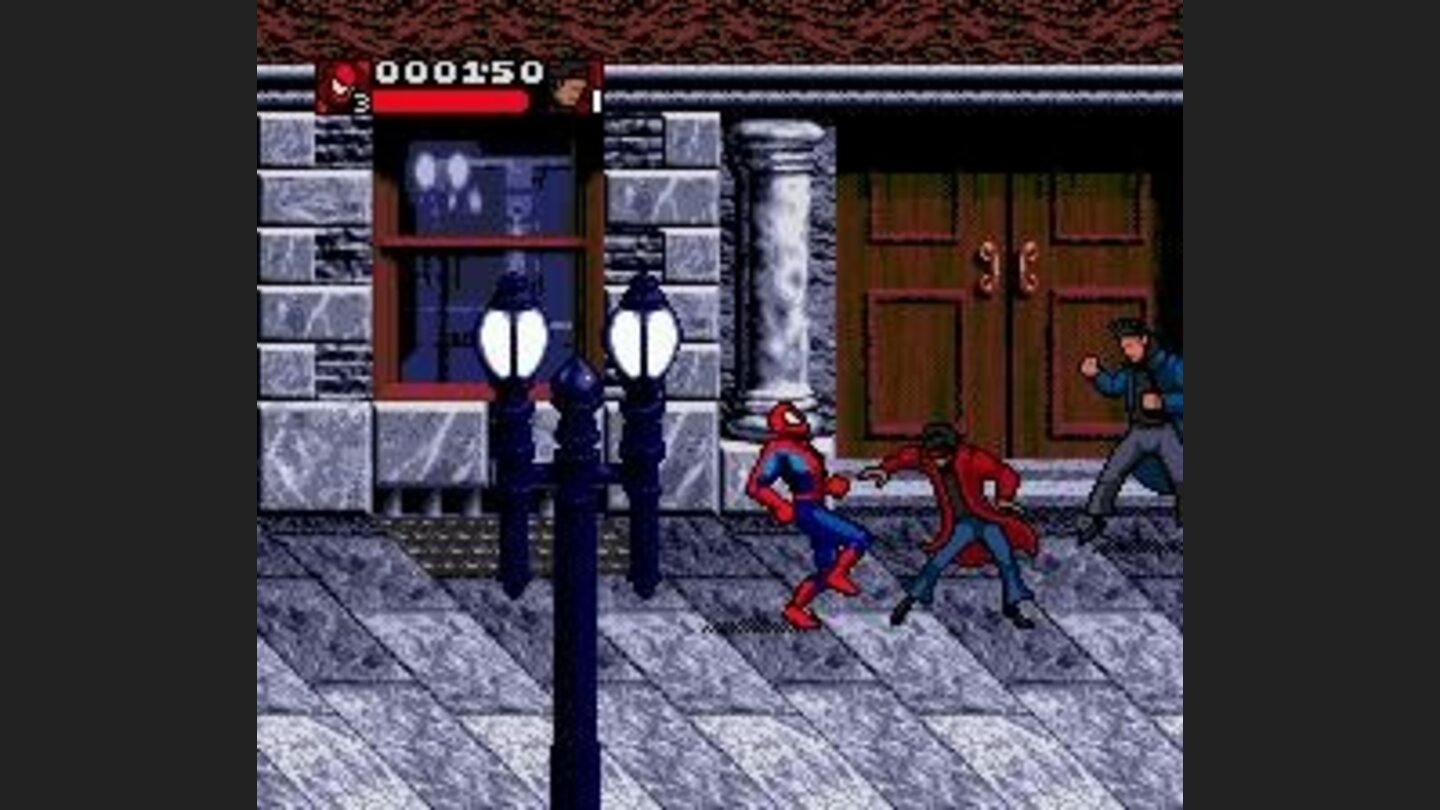 Spiderman is surprised